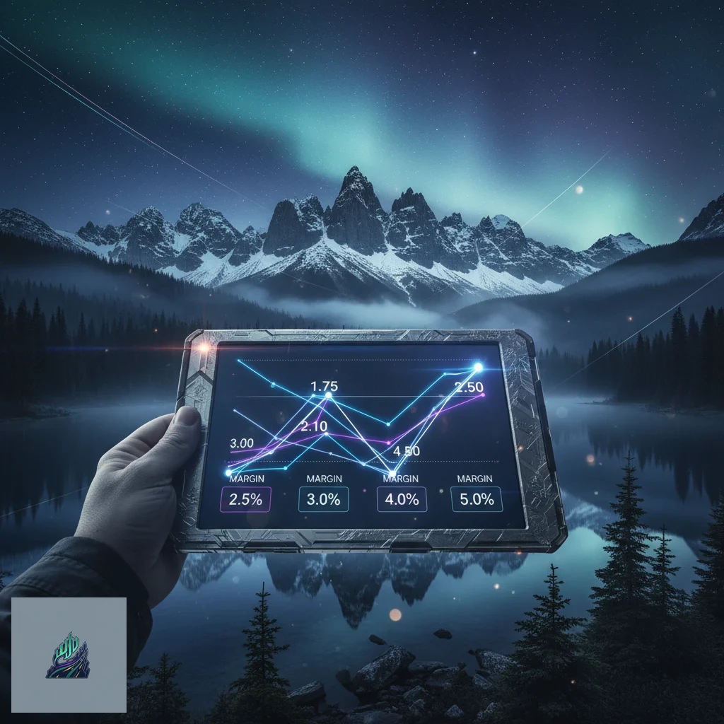 Smartphone running a dedicated native sports betting application interface